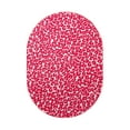 thumbnail image 1 of Furnishmyplace Cheetah Hang Loose Area Rug for Living Room, Dining Room, Kids 5' x 8' Oval - Oxford Blue, 1 of 5