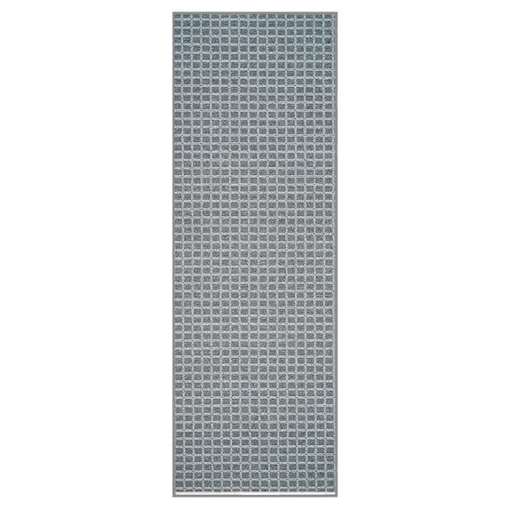 Furnishmyplace Corner Indoor/Outdoor Commercial Color Rug - Grey, Area Rugs 3' x 32'