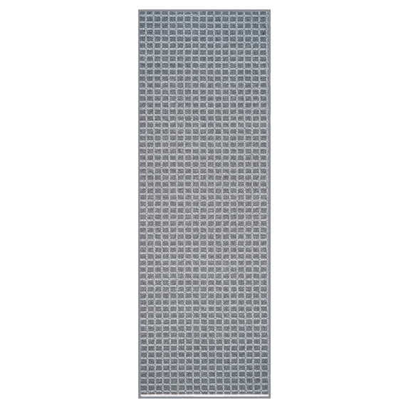 Furnishmyplace Corner Indoor/Outdoor Commercial Color Rug - Grey, Area Rugs 3' x 46'
