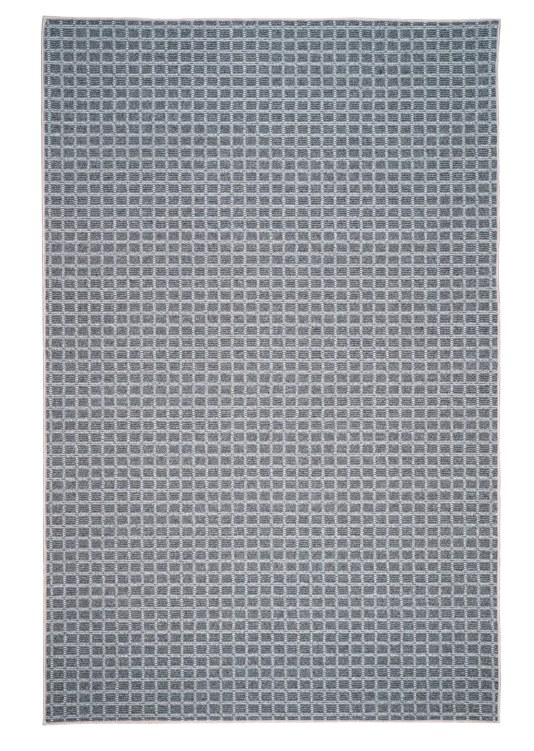 Furnishmyplace Corner Indoor/Outdoor Commercial Color Rug - Grey, Area ...