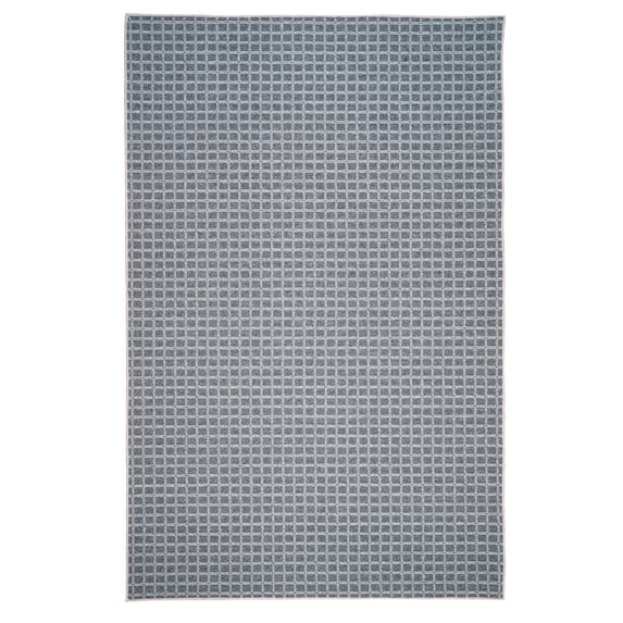Furnishmyplace Corner Indoor/Outdoor Commercial Color Rug - Grey, Area Rugs 8' x 12'