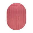 thumbnail image 1 of Furnishmyplace Corner Indoor/Outdoor Commercial  Color Rug - Red, Area Rugs 12' x 15' Oval, 1 of 6