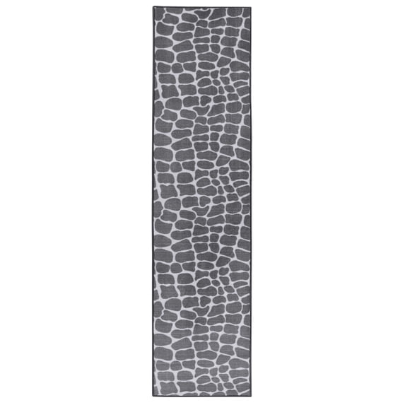Furnishmyplace Crocodile Light Grey Area Rug for Living Room, Dining Room, Kids 6' x 10' - Green/Teal