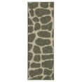 thumbnail image 1 of Furnishmyplace Crocodile Lounge Around Area Rug for Living Room, Dining Room, Kids 4' x 16' - Natural/Criss Cross, 1 of 2