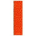 thumbnail image 1 of Furnishmyplace Giraffe Dark Orange Area Rug for Living Room, Dining Room, Kids 2' x 8', 1 of 5