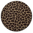 thumbnail image 1 of Furnishmyplace Giraffe Tall Order Area Rug for Living Room, Dining Room, Kids 9' Round, 1 of 5
