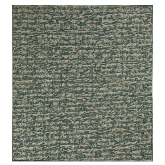 Furnishmyplace Modern Indoor/Outdoor Commercial Rug - Blue, Elemental Area Rugs 12' x 12'
