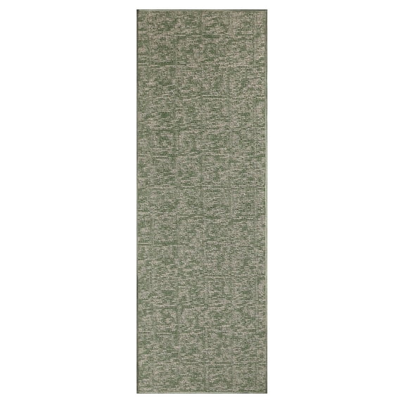 Furnishmyplace Modern Indoor/Outdoor Commercial Rug - Green, Elemental Area Rugs 2' x 48'