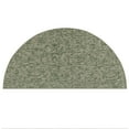 thumbnail image 1 of Furnishmyplace Modern Indoor/Outdoor Commercial Rug - Green, Elemental Area Rugs 36" x 72" Half Round, 1 of 5