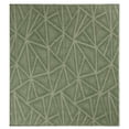 thumbnail image 1 of Furnishmyplace Modern Indoor/Outdoor Commercial Rug - Green, Refine Area Rugs 2' x 2', 1 of 5