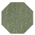 thumbnail image 1 of Furnishmyplace Modern Indoor/Outdoor Commercial Rug - Green, Refine Area Rugs 3' Octagon, 1 of 5