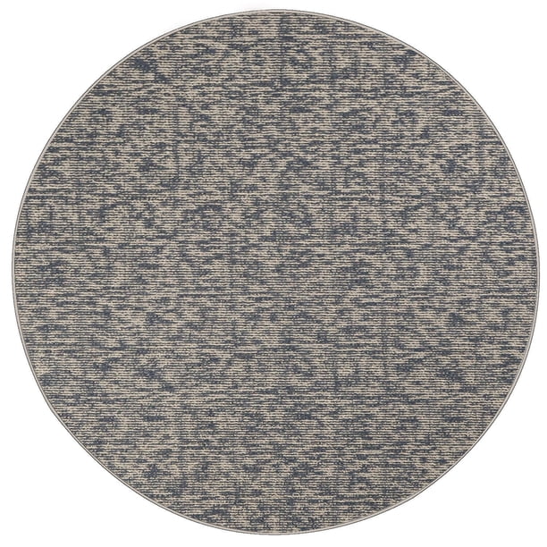 Furnishmyplace Modern Indoor/Outdoor Commercial Rug - Navy, Elemental ...