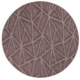 thumbnail image 1 of Furnishmyplace Modern Indoor/Outdoor Commercial Rug - Purple, Refine Area Rugs 9' Round, 1 of 5
