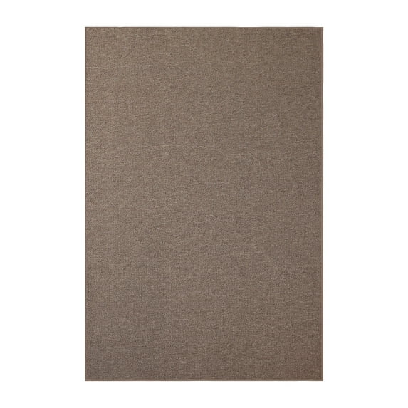 Furnishmyplace Modern Indoor/Outdoor Commercial Solid Brown Color, Area Rugs 6' x 8'