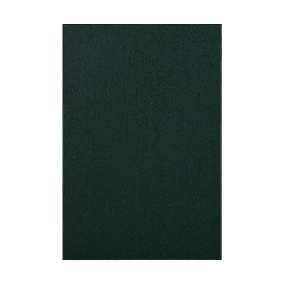 Furnishmyplace Modern Indoor/Outdoor Commercial Solid Dark Green Color, Area Rugs 10' x 20'