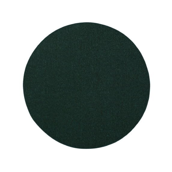 Furnish My Place Neyland Custom Rug - 7 ft., Round, Dark Green, Floor Area Rug for Patio, Garden, Hallway, Living Room
