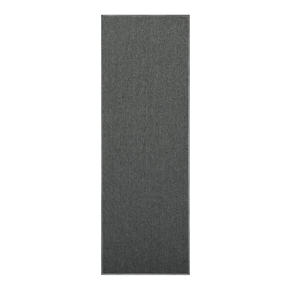 Furnishmyplace Modern Indoor/Outdoor Commercial Solid Gray Color, Area Rugs 2' x 12'