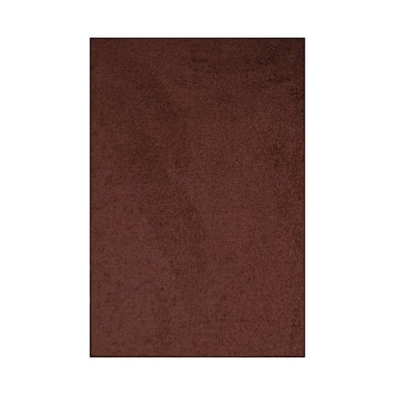Furnishmyplace Modern Plush Solid Color Rug - Pet Friendly, Made in USA, Chocolate Area Rugs 12' x 14'
