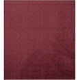 thumbnail image 1 of Furnishmyplace Modern Plush Solid Color Rug - Pet Friendly, Made in USA, Cranberry Area Rugs 10' x 10', 1 of 5