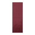 thumbnail image 1 of Furnish My Place DC Custom Rug - 2 ft. x 22 ft., Solid, Cranberry, Indoor Rug for Bedrooms, Hallways, Living Rooms, 1 of 12