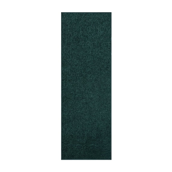 Furnishmyplace Modern Plush Solid Color Rug - Pet Friendly, Made in USA, Forest Green Area Rugs 2' x 50'