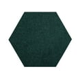 thumbnail image 1 of Furnishmyplace Modern Plush Solid Color Rug - Pet Friendly, Made in USA, Forest Green Area Rugs 3' Hexagon, 1 of 12