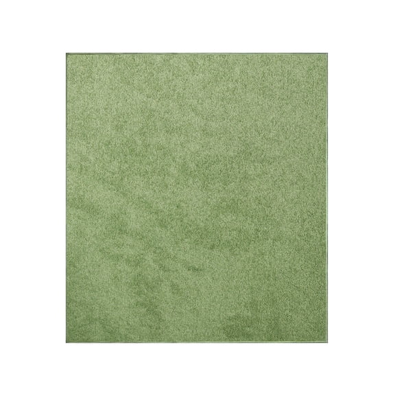 Furnishmyplace Modern Plush Solid Color Rug - Pet Friendly, Made in USA, Lime Green Area Rugs 11' x 11'