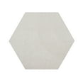 thumbnail image 1 of Furnishmyplace Modern Plush Solid Color Rug - Pet Friendly, Made in USA, Off White Area Rugs 6' Hexagon, 1 of 12