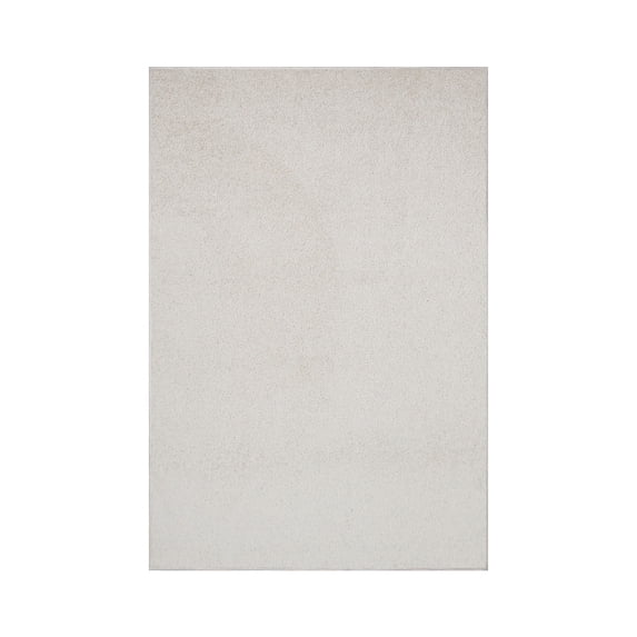 Furnishmyplace Modern Plush Solid Color Rug - Pet Friendly, Made in USA, Off White Area Rugs 8' x 20'