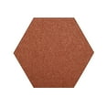 thumbnail image 1 of Furnishmyplace Modern Plush Solid Color Rug - Pet Friendly, Made in USA, Rust Area Rugs 4' Hexagon, 1 of 12