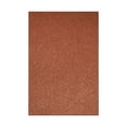 thumbnail image 1 of Furnishmyplace Modern Plush Solid Color Rug - Pet Friendly, Made in USA, Rust Area Rugs 7' x 16', 1 of 12