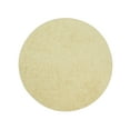 thumbnail image 1 of Furnishmyplace Modern Plush Solid Color Rug - Pet Friendly, Made in USA, Yellow Area Rugs 5' Round, 1 of 12