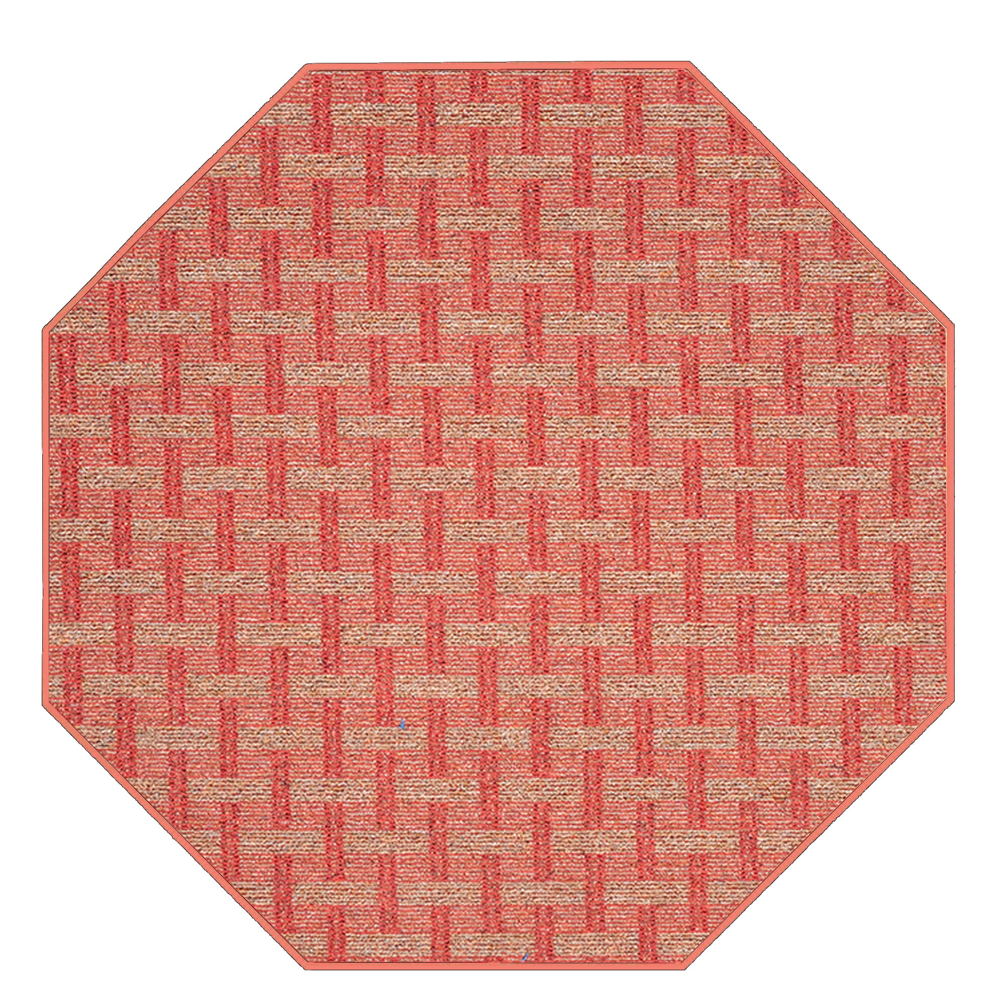 Furnishmyplace Union Indoor/Outdoor Commercial Color Rug - Red, Area ...