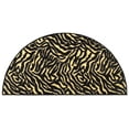 thumbnail image 1 of Furnishmyplace Zebra Grazer Area Rug for Living Room, Dining Room, Kids 66" x 132" Half Round, 1 of 5