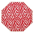 thumbnail image 1 of Furnishmyplace Zebra Wild At Heart Area Rug for Living Room, Dining Room, Kids 5' Octagon, 1 of 5