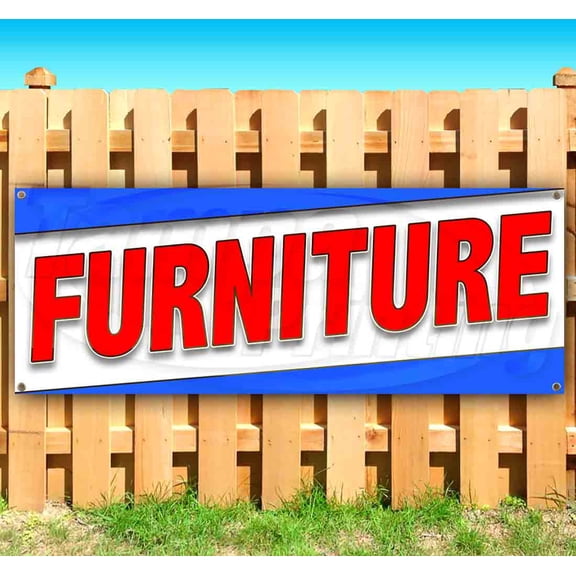 Furniture 13 oz Vinyl Banner With Metal Grommets
