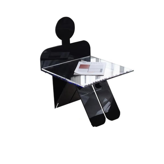Furniture Acrylic Coffee Table Living Room Sofa Side Tables Bedside Table Multifunctional Magazine Shelf Storage Rack