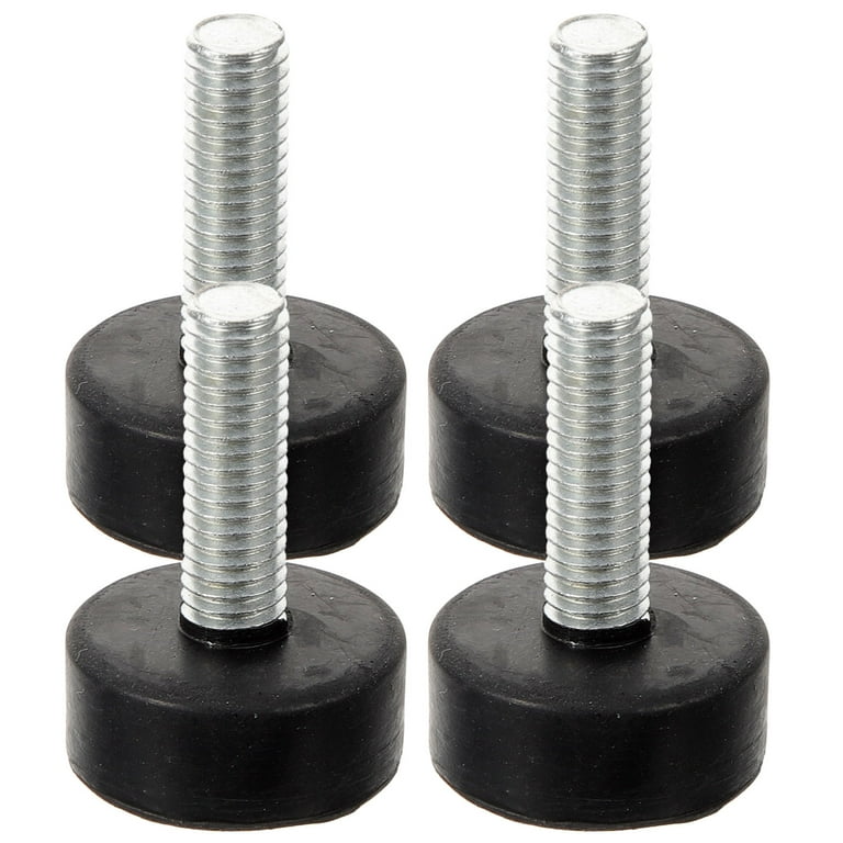 Furniture Adjustable Rubber Feet Shock Absorber Leg Screws