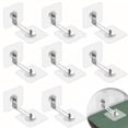 thumbnail image 1 of Furniture Anchors(10 Pairs),Happon No Drill Furniture Straps for Baby Proofing,Self-Adhesive Anti Tip Furniture Straps,Furniture Safety Straps for Toddlers Kids Children Pets Safety, 1 of 7