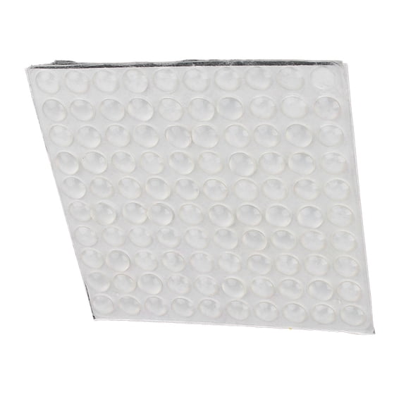 Furniture Bumpers 100,Pack, Self,Adhesive Silicone Pads For Cabinets, Doors  Drawers, Shock  Sound Dampening