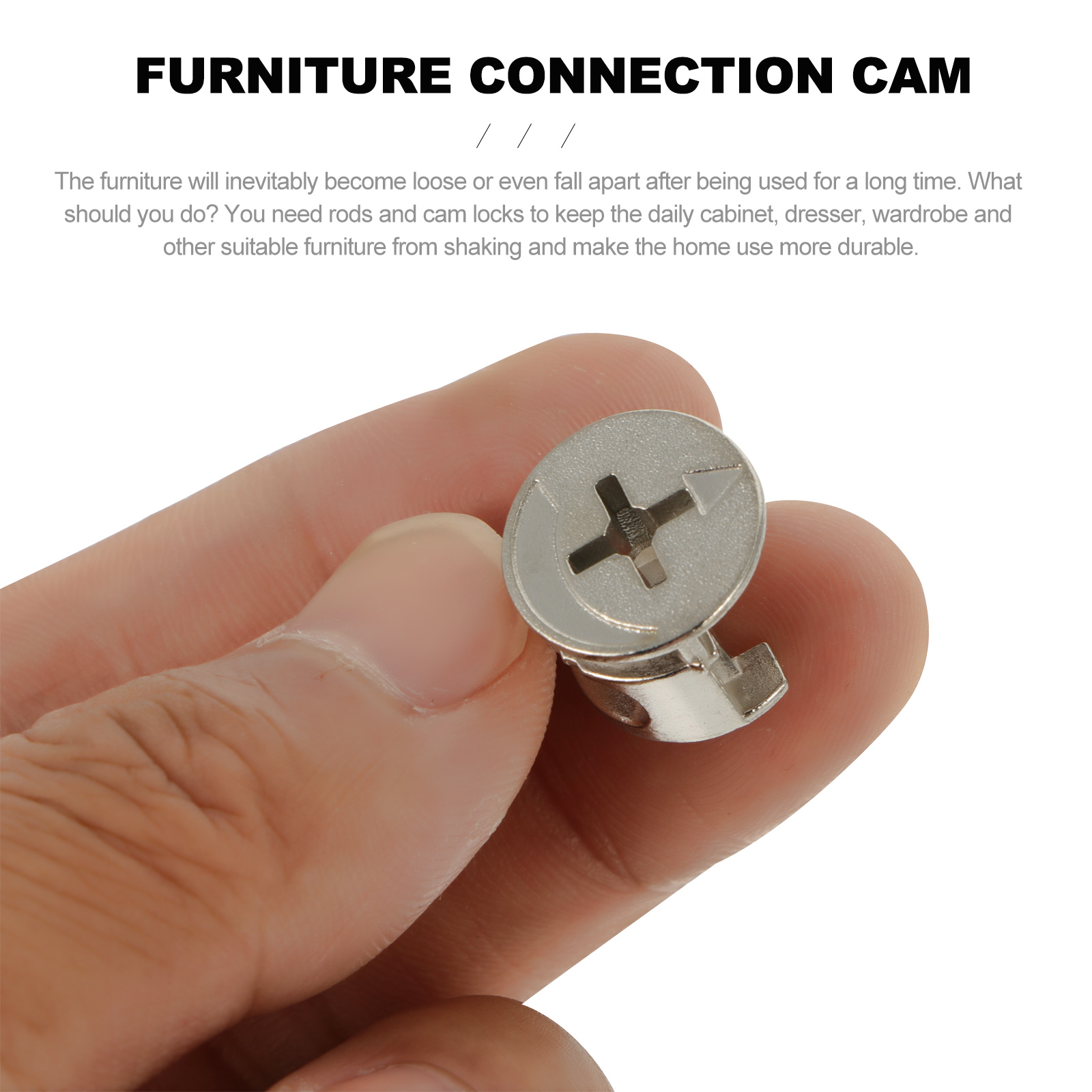 Furniture Cam Connecting Rods Fittings Connection Locks Connecter Lock