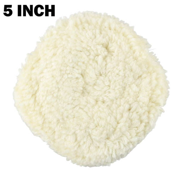Furniture Car Vehicle Grinding Polishing Tool Bonnet Pad Soft Wool Clean