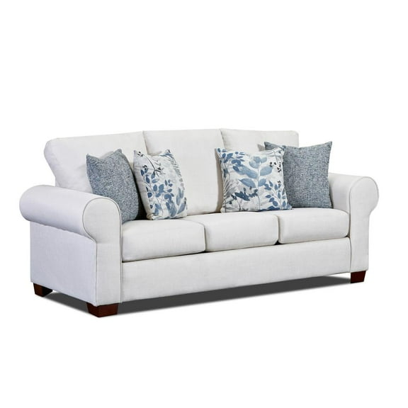 Furniture Classics Model 8605-31 Pembroke Sofa Sleeper with Four Throw Pillows