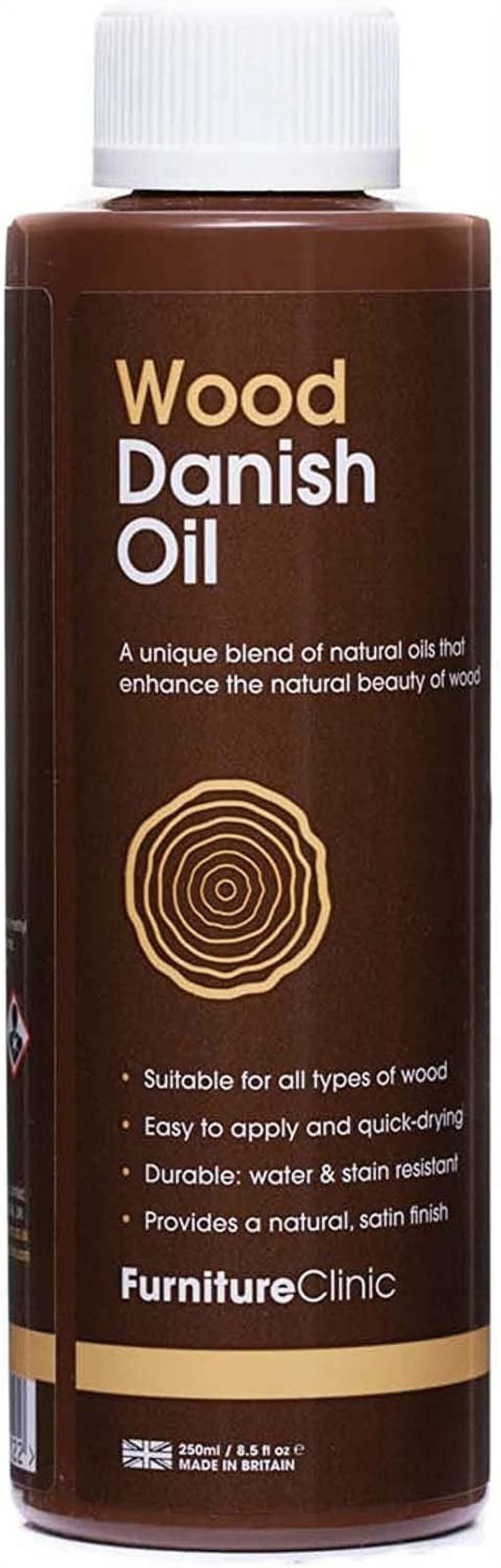 Furniture Clinic Danish Oil Wood Care for Interior & Exterior Wood