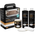 thumbnail image 1 of Furniture Clinic Leather Complete Restoration Kit | with Leather Recoloring Balm, Cleaner, 2-in-1 Protection Cream & Conditioner, Sponge, and Cloth | Repair Kit for Furniture (Cream), 1 of 7