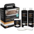 thumbnail image 1 of Furniture Clinic Leather Complete Restoration Kit | with Leather Recoloring Balm, Cleaner, 2-in-1 Protection Cream & Conditioner, Sponge, and Cloth | Repair Kit for Furniture (Navy Blue), 1 of 7