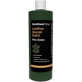 thumbnail image 1 of Furniture Clinic Leather Repair Paint | 2-in-1 Seal and Color | Use on Scratches, Tears, and Holes in Car Seats, Furniture | Quick and Easy Leather Repair Kit for Furniture (Pine Green, 500ml / 17oz), 1 of 4