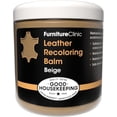 thumbnail image 1 of The Original Leather Recoloring Balm by Furniture Clinic - Beige Leather Dye for Furniture, Couches & Car Seats - Restore Scratched, Faded, & Damaged Surfaces, 1 of 8