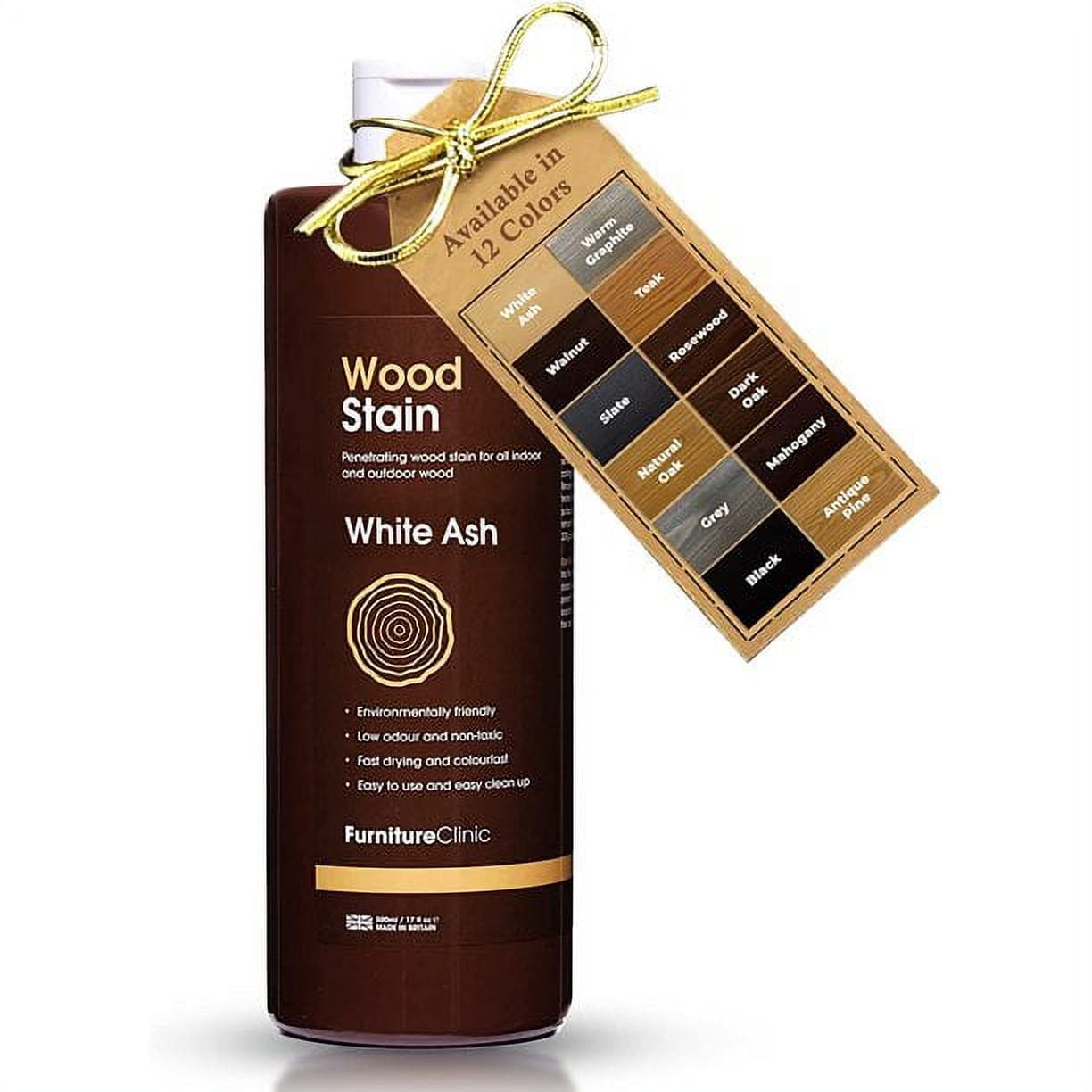 Littlefair's Wood Stain - 34oz/1ltr - Indoor Furniture Stain - Light & Dark  Finishes - Special Non Toxic & Eco Friendly Formula - Easy Clean Wood