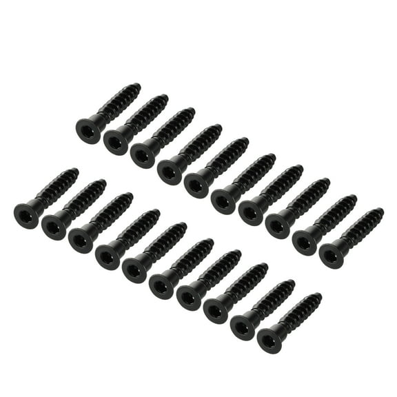 Furniture Confirmat Screw 7x39mm Hex Socket Powder Coated 20pcs